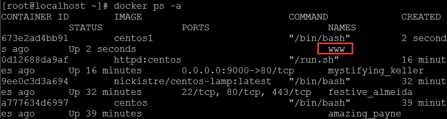 Centos7.4—Docker容器安装配置与基本操作