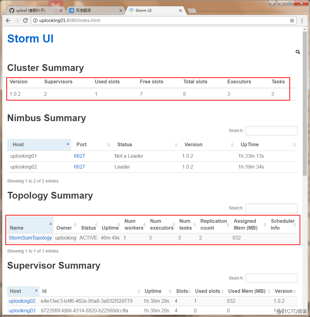 Storm笔记整理（三）：Storm集群安装部署与Topology作业提交