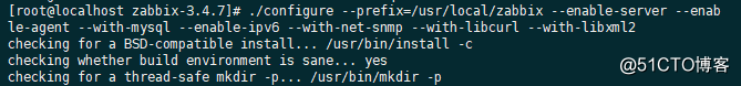 編譯安裝zabbix error: MySQL library not found