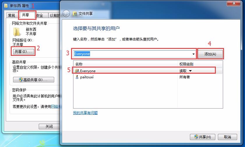 windows共享文件分析