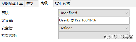 Mysql view permission setting experience