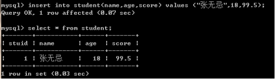 Java学习总结（十五）——MySQL数据库（上）—增，删，改与部分查询语句