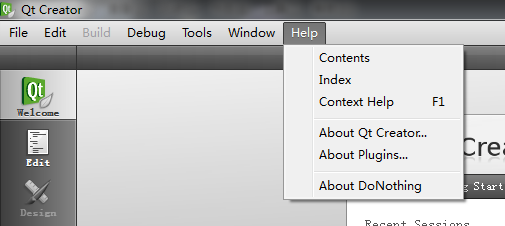 QtCreator插件开发（二）——QtCreator菜单和菜单项