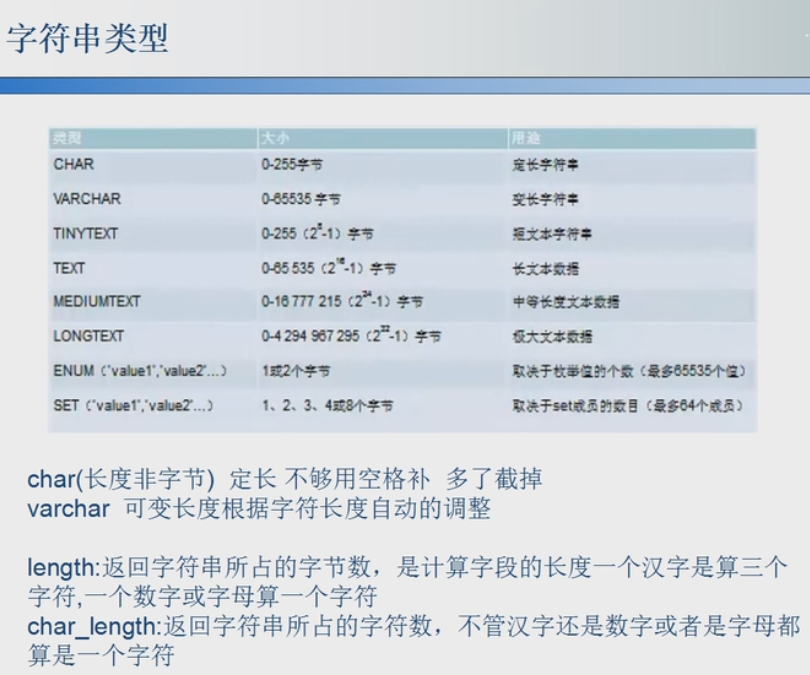 数据库-数据类型