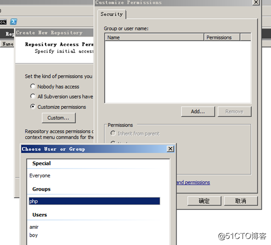 Windows server 2008 R2安装svn+钩子