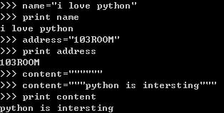 Python常用的数据类型