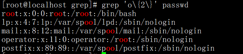 正则介绍     grep