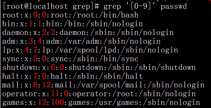 正则介绍     grep