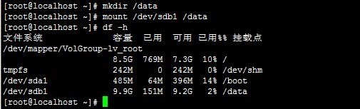 常规磁盘挂载