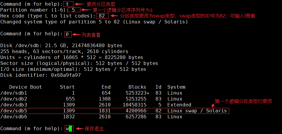 Linux磁盘分区