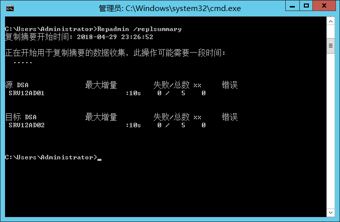 Windows Server 2012 R2 辅助域控制器搭建