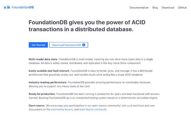 苹果宣布开源 FoundationDB 数据库