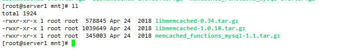 mysql+memcached