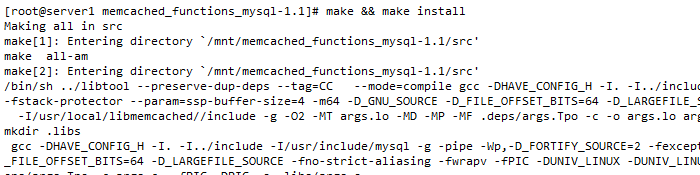 mysql+memcached