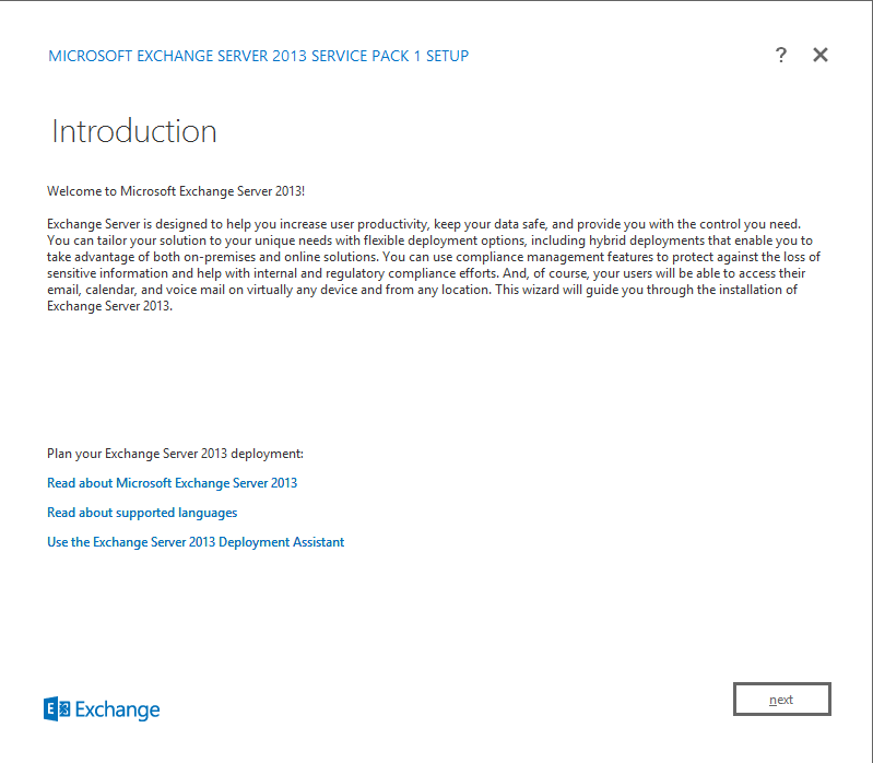 Exchange Server 2013 部署（二）部署&常规配置命令[一]