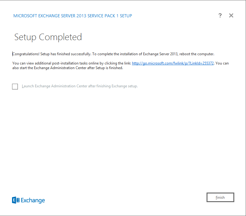 Exchange Server 2013 部署（二）部署&常规配置命令[一]