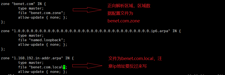 Linux中DNS服务器搭建