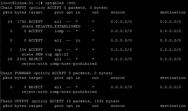 firewalld和netfilter