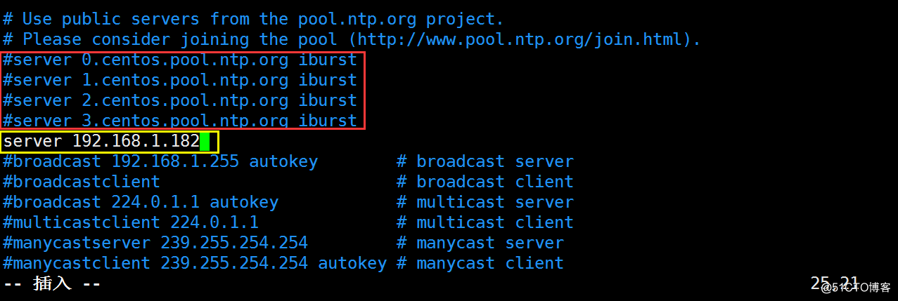 Linux 搭建NTP時間同步服務器