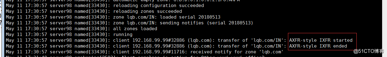 CentOS7.4下建立DNS主从服务器（二）