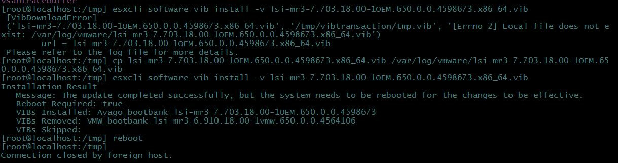 更新esxi vsan存储控制器固件