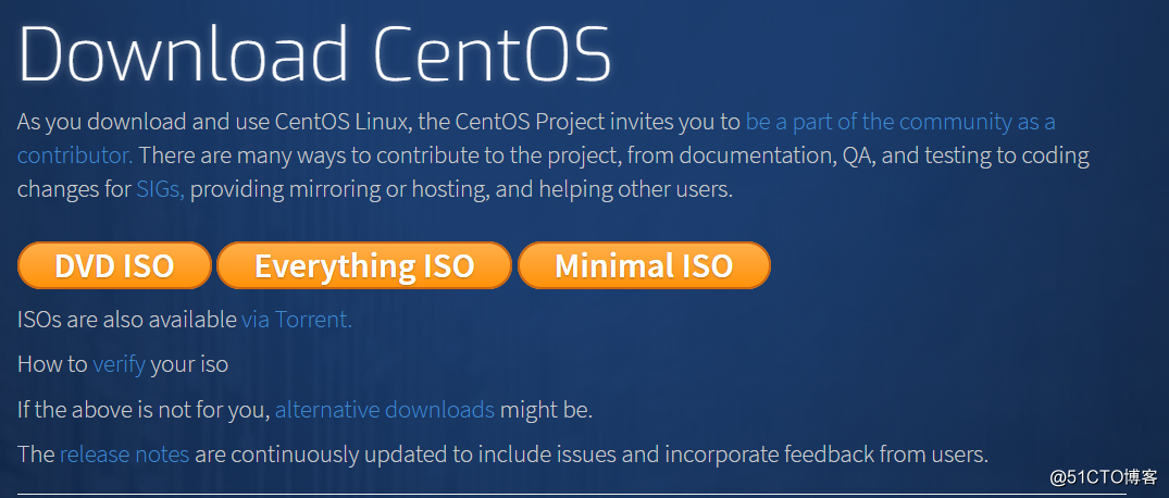 如何正确并快速的下载CentOS各个版本镜像