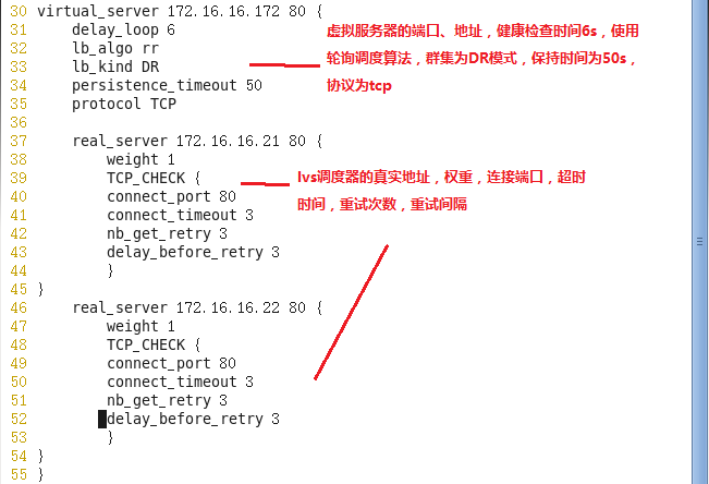 DR+keepalived实现web群集的负载均衡和高可用性