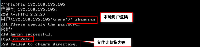 FTP文件服务器的匿名、本地、虚拟,账户访问