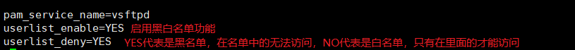 Linux虚拟机上搭建ftp服务器