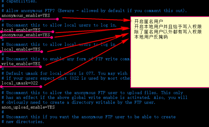 FTP文件服务器共享/匿名访问。别名访问。用户访问