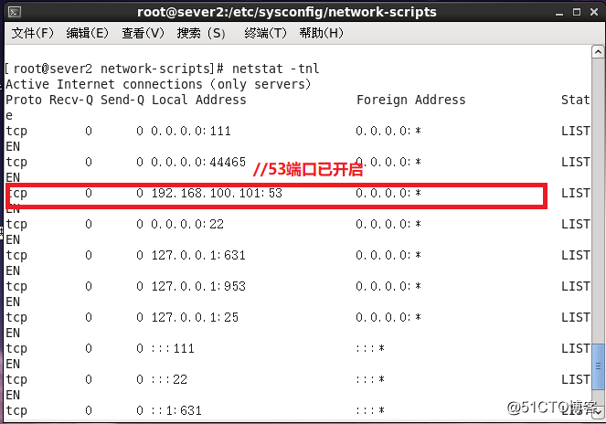 Linux系统安装DNS正向解析服务
