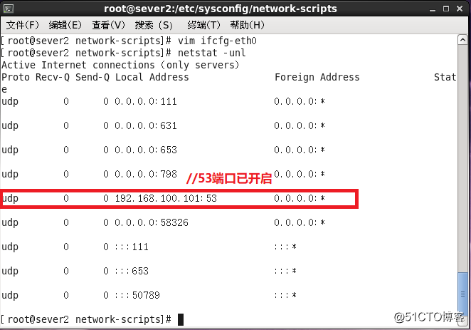 Linux系统安装DNS正向解析服务