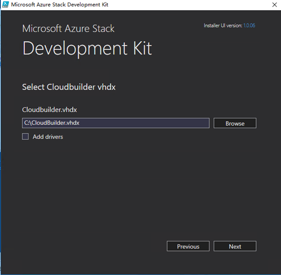 Azure Stack Development Kit 部署（二）