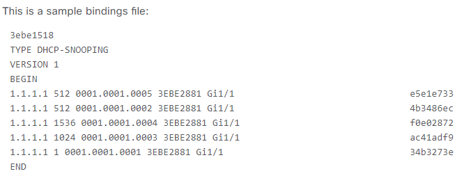 DHCP Snooping