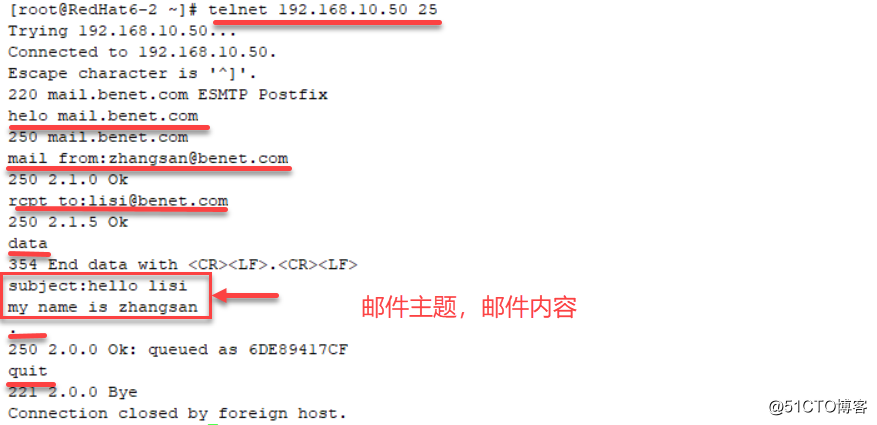 RedHat6下使用Postfix与Dovecot部署基础的邮件系统