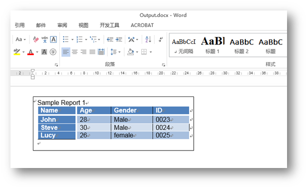 C# 操作Word文本框——插入图片、表格、文字、超链接等