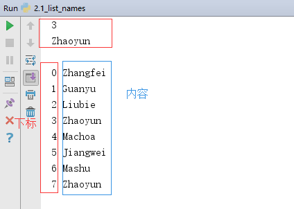 补充一个列表实用的操作(enumerate)