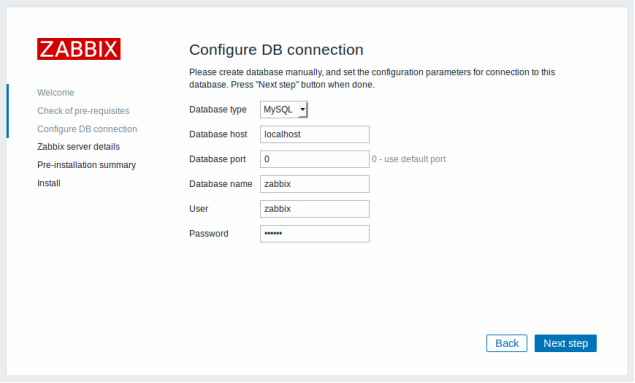 CentOS 7安装部署zabbix3.4