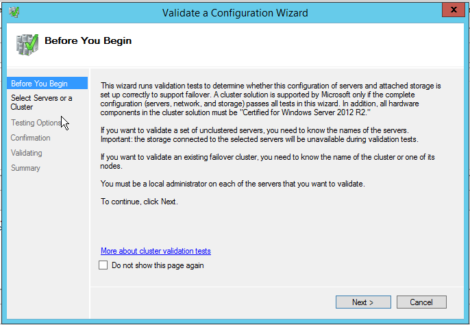 SQL Server Alwayson搭建四：故障转移集群配置