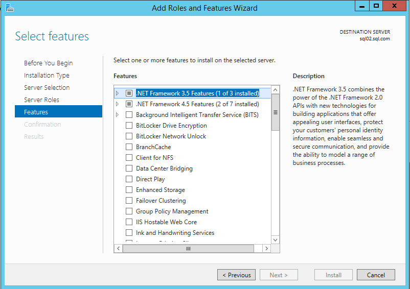 SQL Server Alwayson搭建四：故障转移集群配置