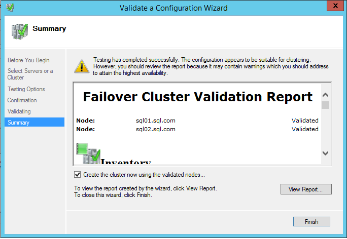 SQL Server Alwayson搭建四：故障转移集群配置