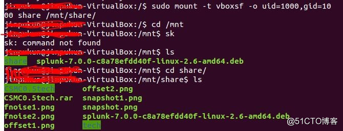 virtualBox的虚拟机（Ubuntu）与windows共享文件