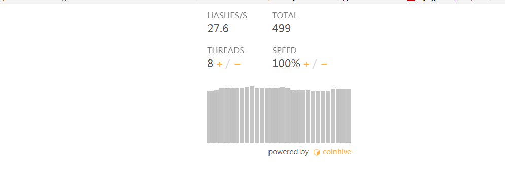 利用浏览器javascript来挖门罗币