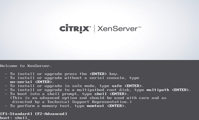 Xen-Server7.0安装