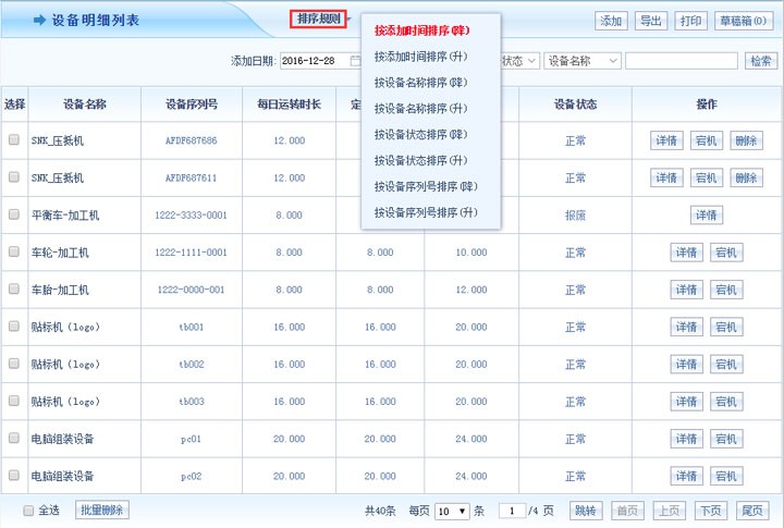 分析工厂ERP系统在生产设备管理中的作用