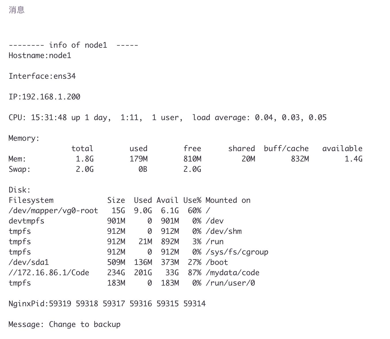 Linux  高可用keepalive