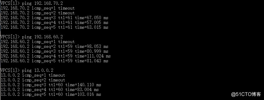 OSPF高級設置實現全網互通
