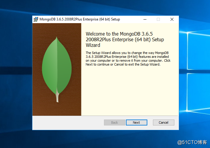 Windows环境下安装MongoDB