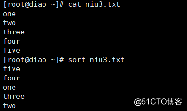 每天一个不熟悉的linux命令（2）——sort
