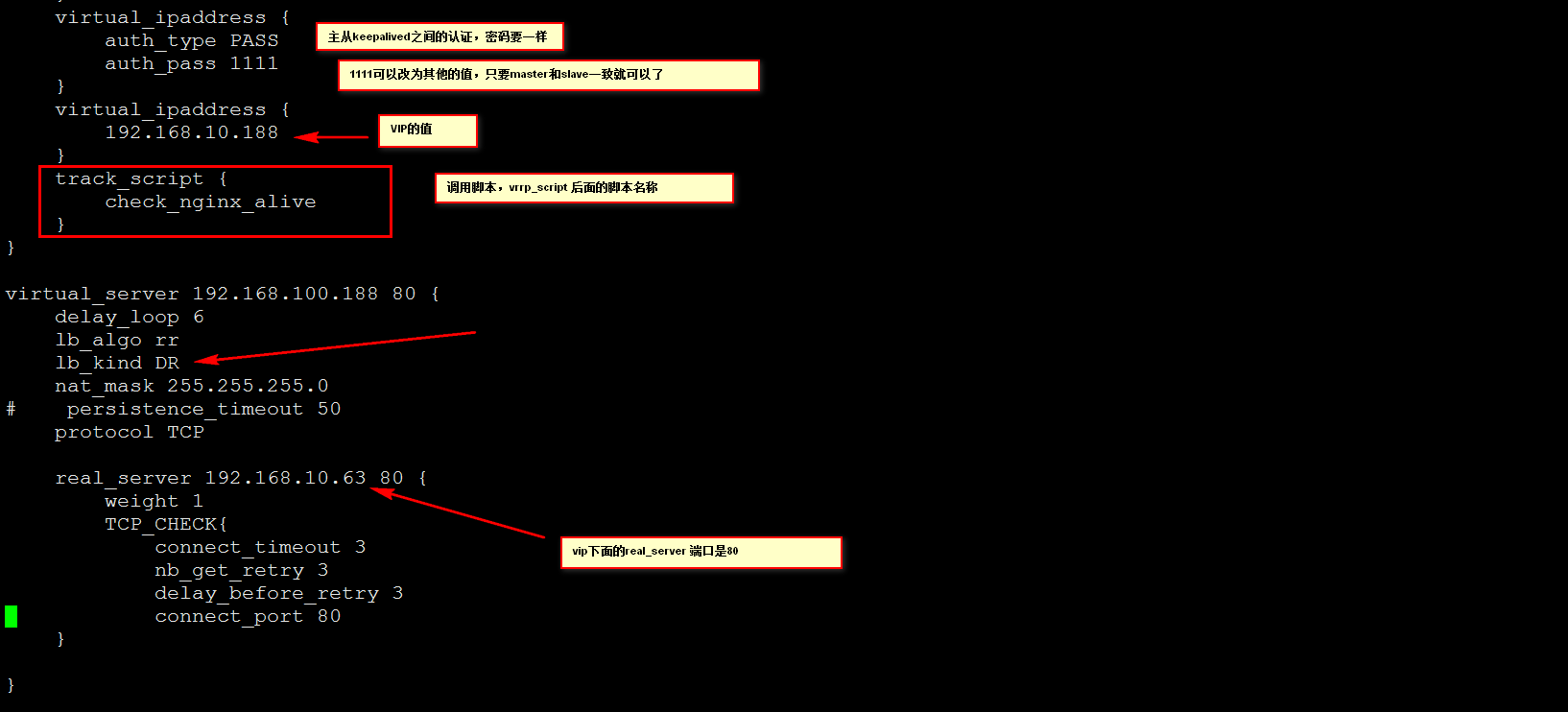 nginx+keepalive实现高可用负载均衡